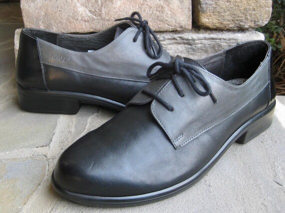 Size NAOT Women's Hand Sewn 'Kedma Colorblock' Calfskin Derby