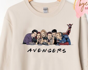 friends avengers sweatshirt