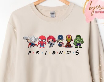 friends avengers sweatshirt