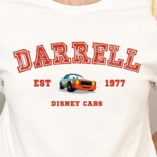 Disney Cars Group Crewneck T Shirt