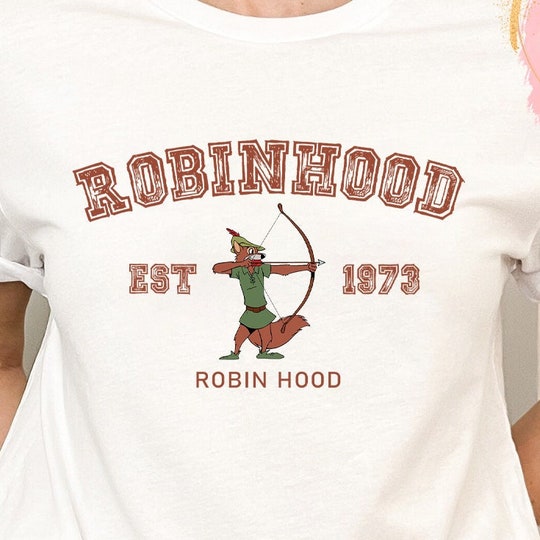 Robin Hood T Shirt, Robin Hood Disney Shirt