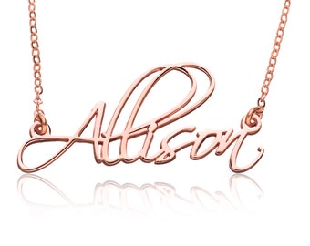 Personalized Name Necklaces, Personalized Name Necklaces , Script Name Necklaces, Gift for Her