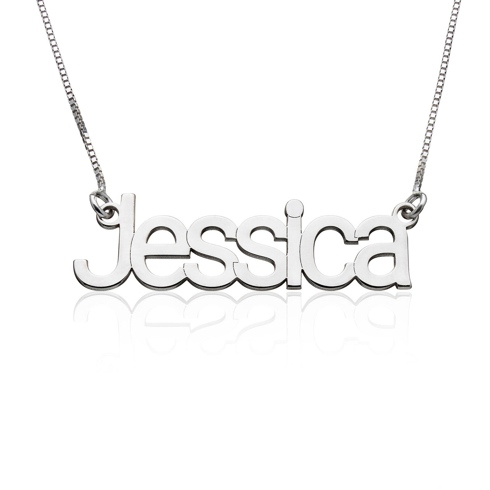 Baby Name Necklace Etsy