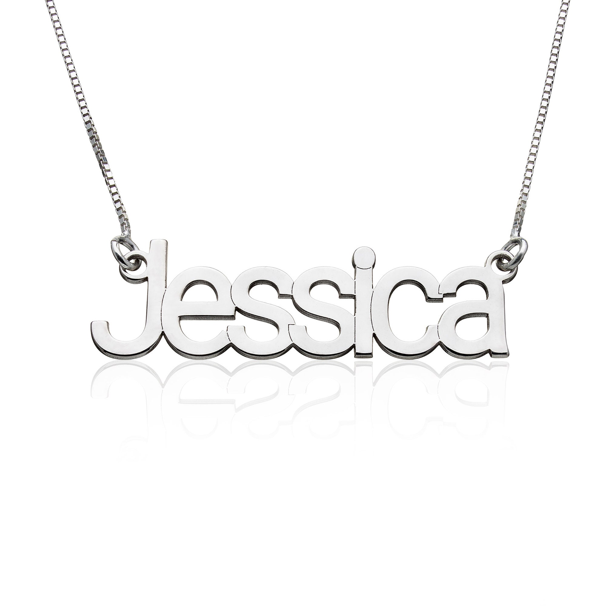 Baby Name Necklace Etsy