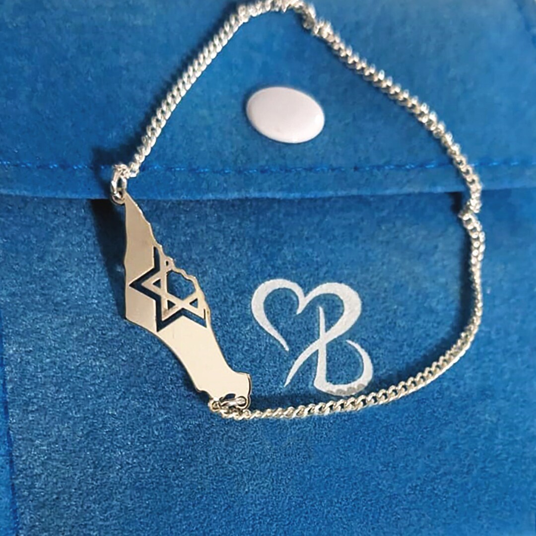 Lot De 5 Supports Pour Bracelets De Soutien à Israël - Étoile De David - Neuf