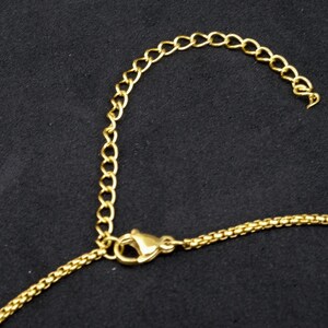 Yahuah Tetragrammaton Necklace – Hebrew Name Gold Plated Pendant, Hebrew Israelite Faith Jewelry zdjęcie 8