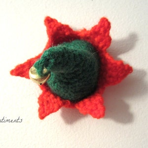 PATTERN Tiny Crocheted Elf Hat Santa's Little Helper Fascinator Instant Download by lostsentiments image 2