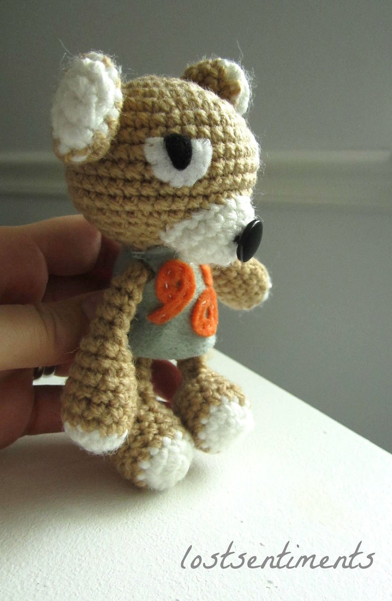 PATTERN for U900 Ukulele Duo Kumano 900 Bear Peluche Amigurumi Téléchargement instantané par lostsentiments image 3