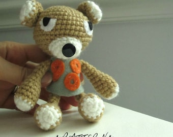 PATTERN for U900 Ukulele Duo - Kumano 900 Bear - Amigurumi Plush Toy - Instant Download by lostsentiments