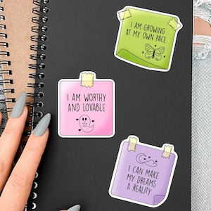 positive affirmation sticker pack