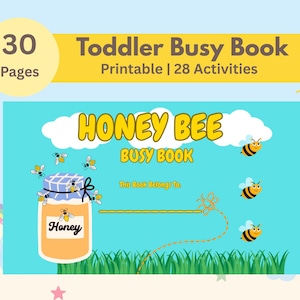 Bruisend van de lol: activiteitenboek honingbij voor kinderen