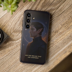 Rhysand Phone Case, ACOTAR Night Court Art, Bookish Fantasy Cover for iPhone & Samsung, High Lord Gift Idea, SJM Fan Merch Accessory