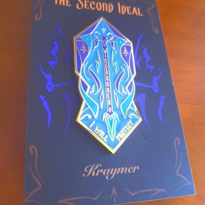 Windrunner Second Ideal Enamel Pin - Brandon Sanderson Stormlight Archive Cosmere Present, Book Lovers Pin Gift for Kaladin Stormblessed Fan