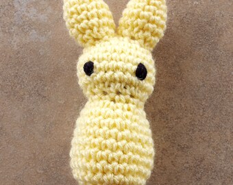 Crochet Yellow Bunny