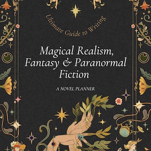63-Page Fantasy Writing Planner | Ultimate Guide to Writing Magical Realism/Fantasy/Paranormal Fiction | Printable Workbook | Worldbuilding