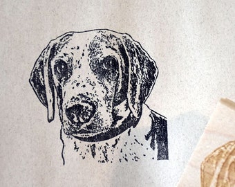 Personalized Pet Stamp, Dog Stamp, Pet Portrait Stamp, Napkin Wedding Stamp, Gift for Pet Lovers, Pet Memorial Gift, Dog & Cat Lover Gift
