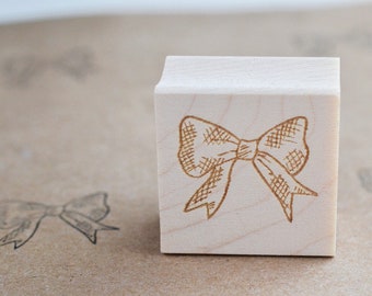 Ribbon Bow Stamp, DIY stamp, Cute Kawaii