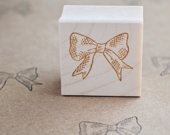 Ribbon Bow Stamp: DIY Kawaii Rubber Stamp