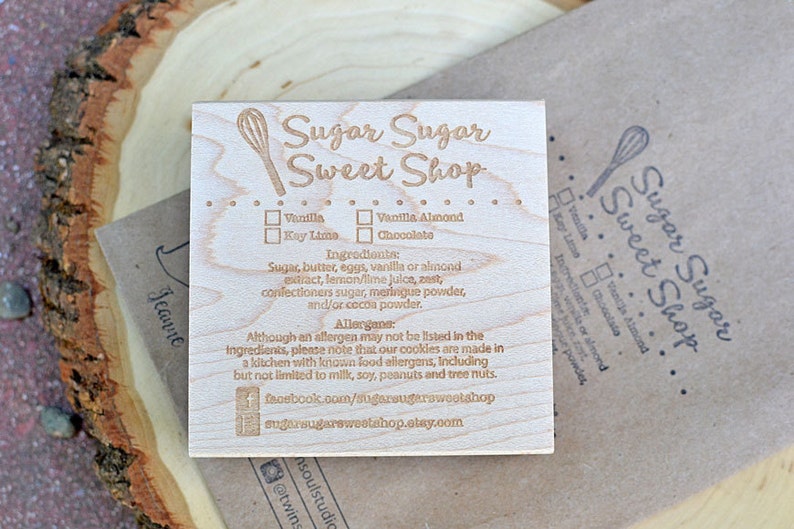 Custom Cottage Food Label Stamp: Home Kitchen Stamp image 7