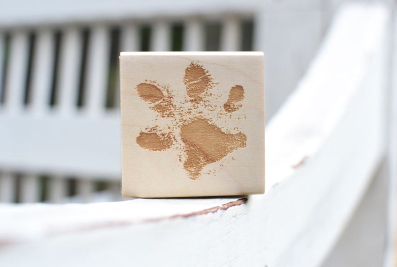 Paw Print Stamp, Dog Paw, Cat Paw, Personalized Pet Name Stamp, Pet Signature Stamp, Cat Mom Gift, Dog Mom Gift, Pet Lover Gift Idea image 5