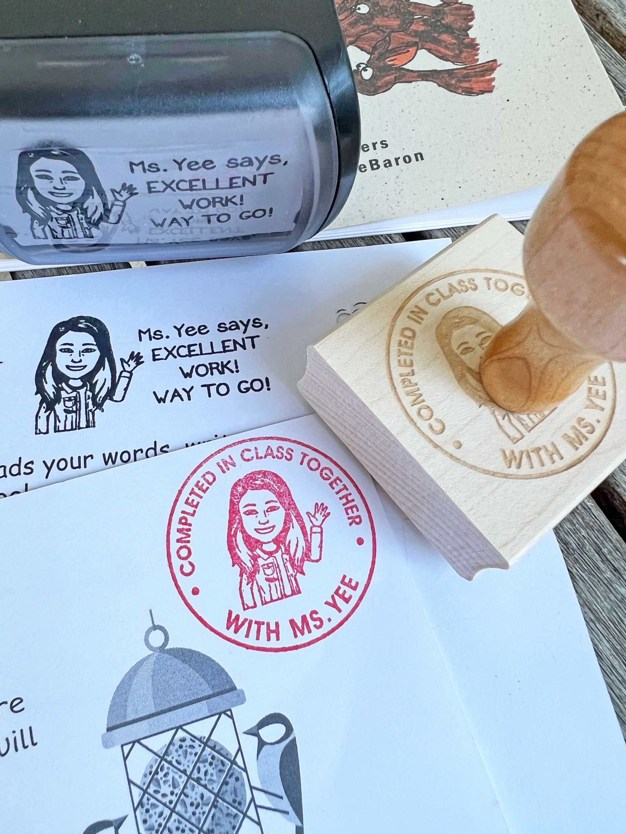 Custom Art Rubber Stamps  Wooden Stamps in 60+ Sizes