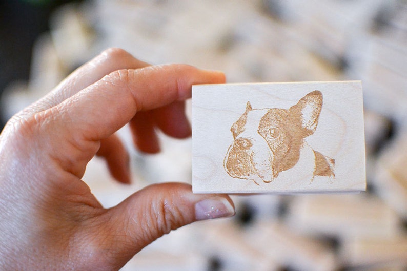 Custom Dog Portrait Stamp, Pet Face Stamp, Custom Pet Stamp, Gift Idea, Animal Lover 