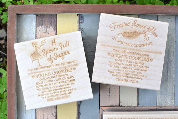 Cottage Law Rubber Stamp Baking Stamp Baker Stamp Home Etsy