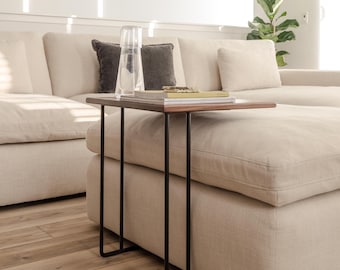 Walnut C Table, Side Table **New Listing**