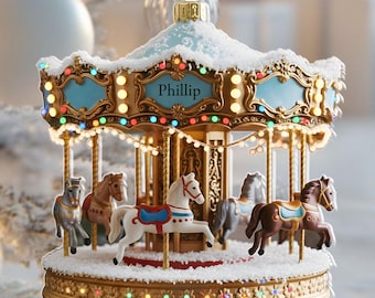 Mr. Christmas Triple Decker Musical Carousel – Vintage 2014