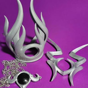 Shadowheart Cosplay Accessories Set | Crown, Circlet & Chestpiece | Baldur's Gate 3 Fashion