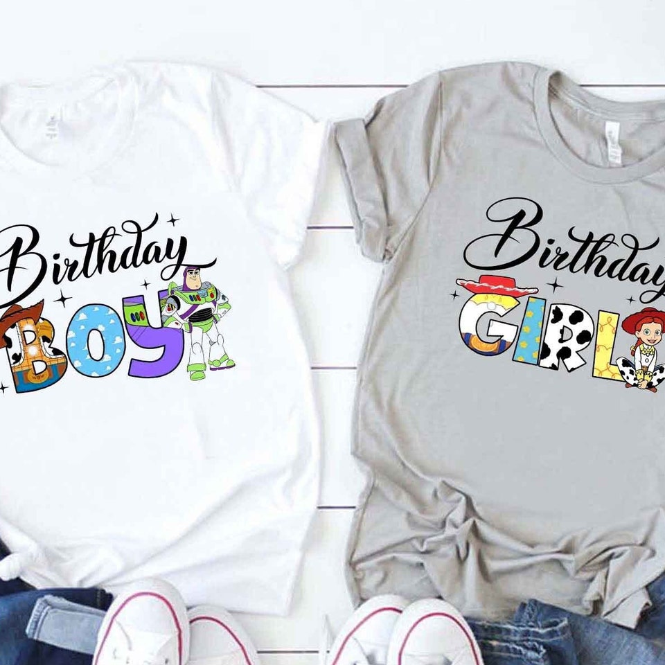 Discover Disney Birthday Squad Shirt, Toy Story Birthday Girl, Birthday Boy Shirt