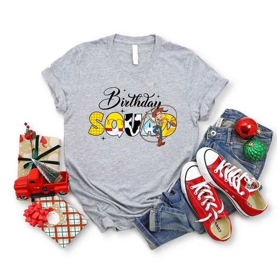 Disover Disney Birthday Squad Shirt, Toy Story Birthday Girl, Birthday Boy Shirt
