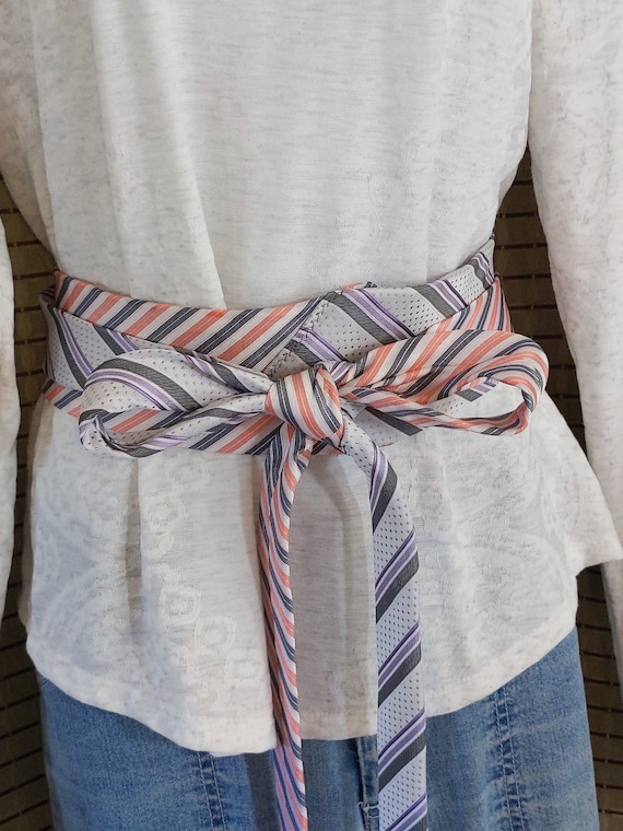 Scarf tied around waist cheap