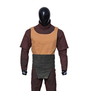 Mandalorian Flight Suit Inspired (Star Wars)with Vest and Cummerbund