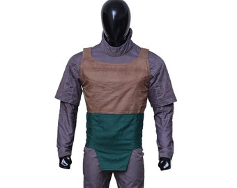 Mandalorian Flight Suit Inspired( Star wars ) with Vest and Cummerbund
