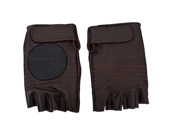 Jyn Erso (Rogue One) Star Wars Custom Design Leather Gloves