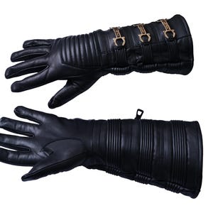 Anakin Skywalker Leather gloves Inspired (Star Wars)