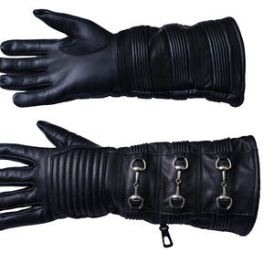 Anakin Skywalker Leather Gloves Inspired (Star Wars)