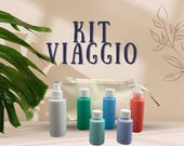 KIT viaggio sostenibile con pochette