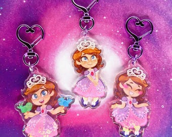 ちいさなプリンセスソフィア - ソフィアとセドリック - アクリルピン