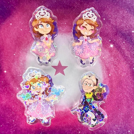 ちいさなプリンセスソフィア - ソフィアとセドリック - アクリルピン