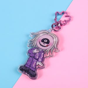 Master Detective Archives: Rain Code - Makoto Kagutsuchi - Double Sided Acrylic Keychain Charm