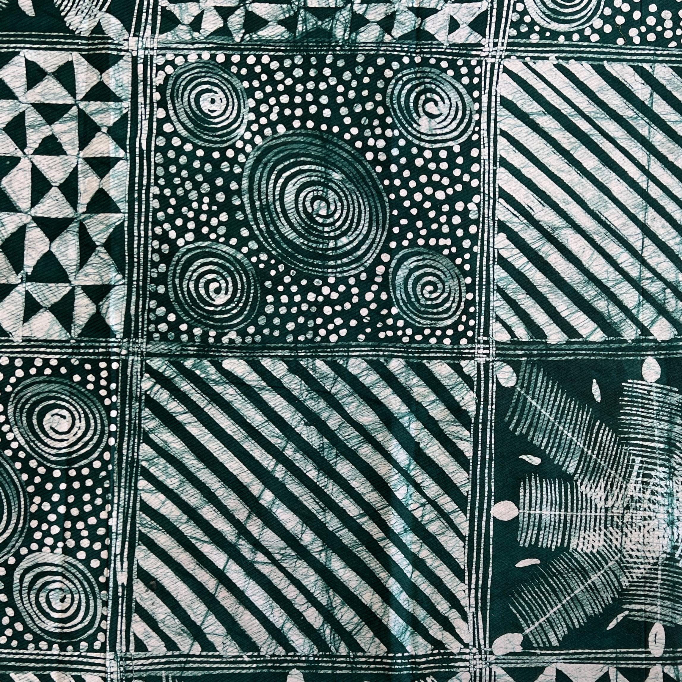 Custom African Batik Fabric: Design Your Own Summer Hand-dyed Nigerian ...