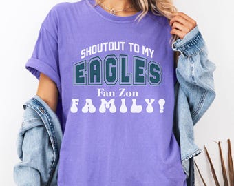 Eagles Fan Zone T-Shirt | Game Day Philly Family Tee