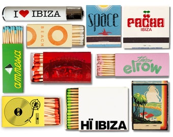Ibiza Matchbook Digital Print