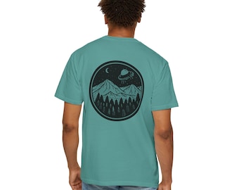 Retro Alien UFO-T-Shirt von Age of Disclosure