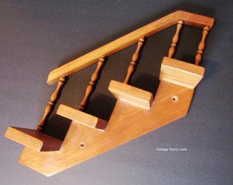 staircase shelf etsy