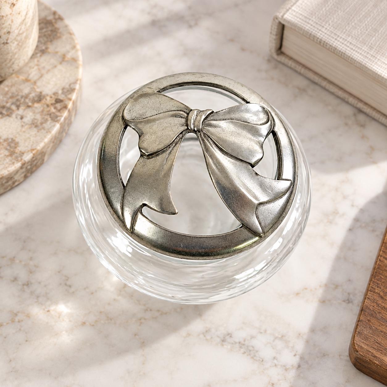 ピュウター　ポプリポット　薔薇　seagull Seagull Pewter Potpourri Jar - Etsy Canada