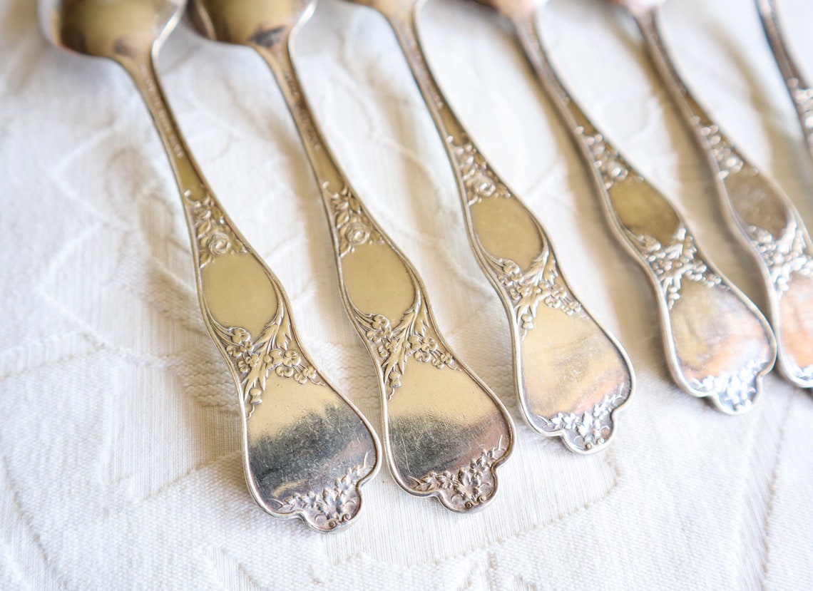 WW1 Silver Plated Military Spoons Antique Birks EPNS Spoons Etsy