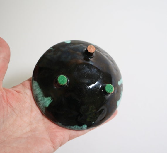 Vintage Evangeline Pottery Ring Dish Small Mid Cent… Gem